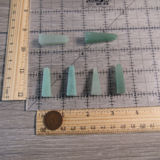 Gemstone Obelisk Points Small for Wire Wrapping or Gridding