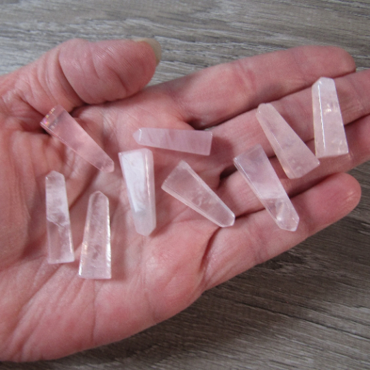 Gemstone Obelisk Points Small for Wire Wrapping or Gridding