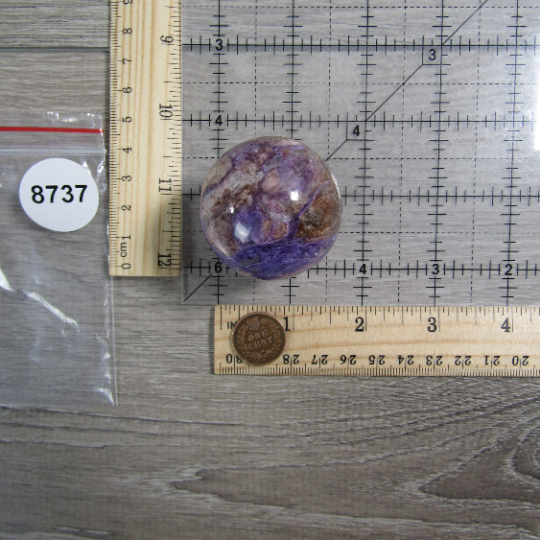 Large Charoite Display Spheres – Wholesale Crystal Decor