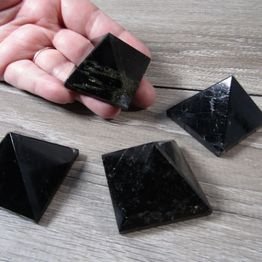 Gemstone Pyramids by the Inch