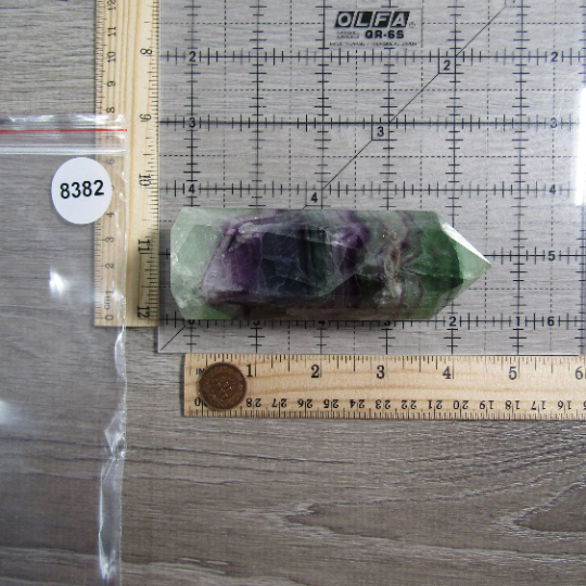 Fluorite Obelisk Large Display