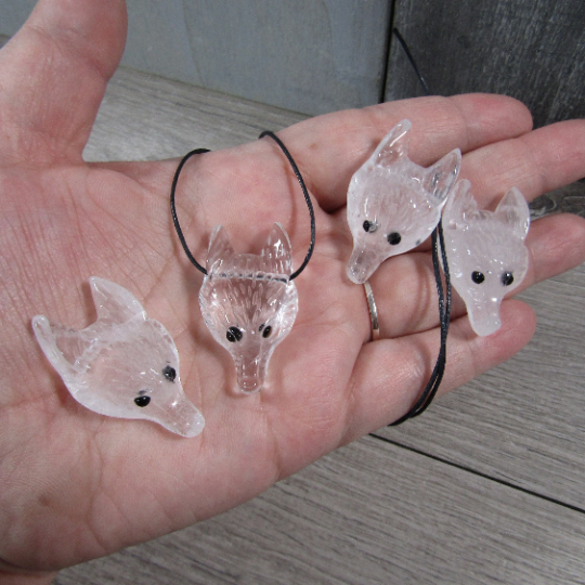 Assorted Fox Head Pendant