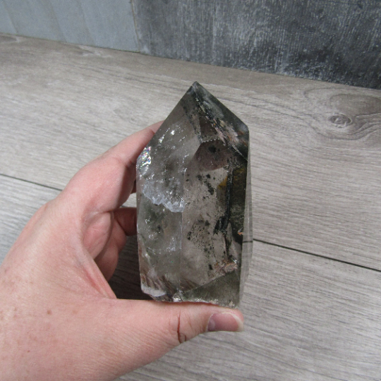 Chlorite Garden Phantom Quartz Large Display Size