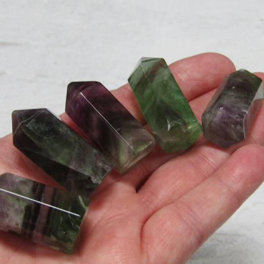 Gemstone Obelisk Points Small for Wire Wrapping or Gridding