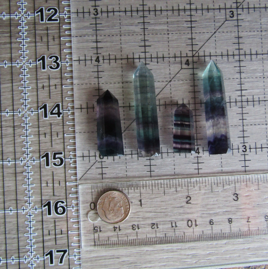 Gemstone Obelisk Points Small for Wire Wrapping or Gridding