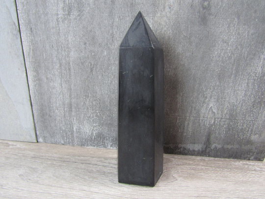 Gemstone Obelisk Shungite