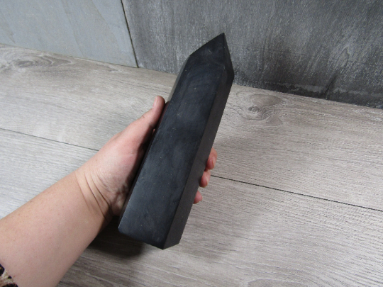 Gemstone Obelisk Shungite