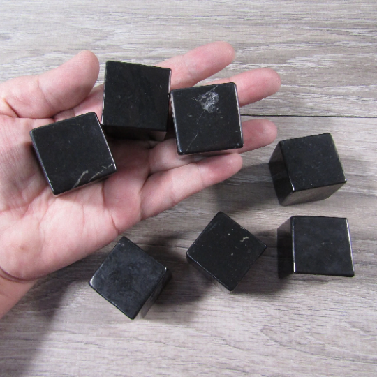 Gemstone Shungite Cube