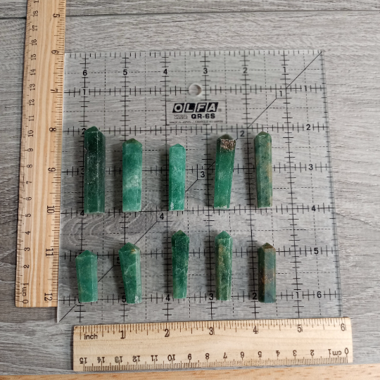 Gemstone Obelisk Points Small for Wire Wrapping or Gridding