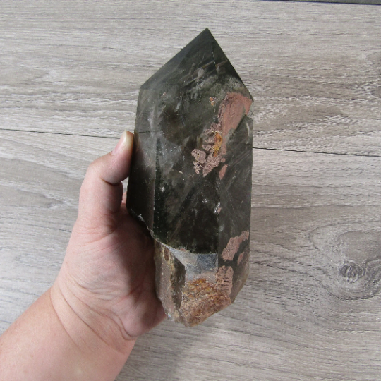 Chlorite Garden Phantom Quartz Large Display Size