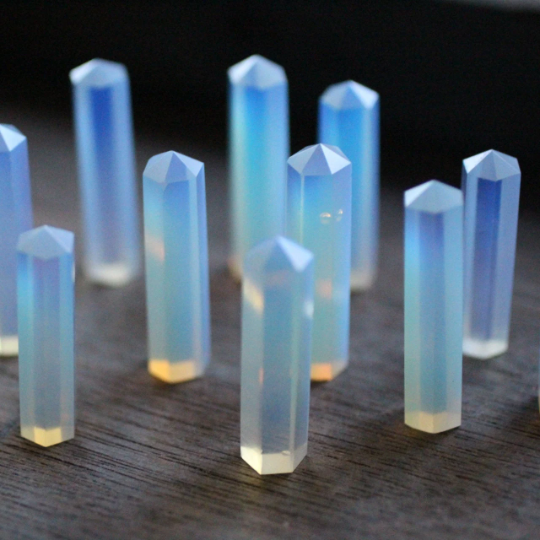 Gemstone Obelisk Points Small for Wire Wrapping or Gridding