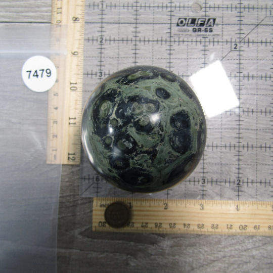 Kambaba Jasper Sphere Large Display Size