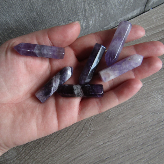 Gemstone Obelisk Points Small for Wire Wrapping or Gridding