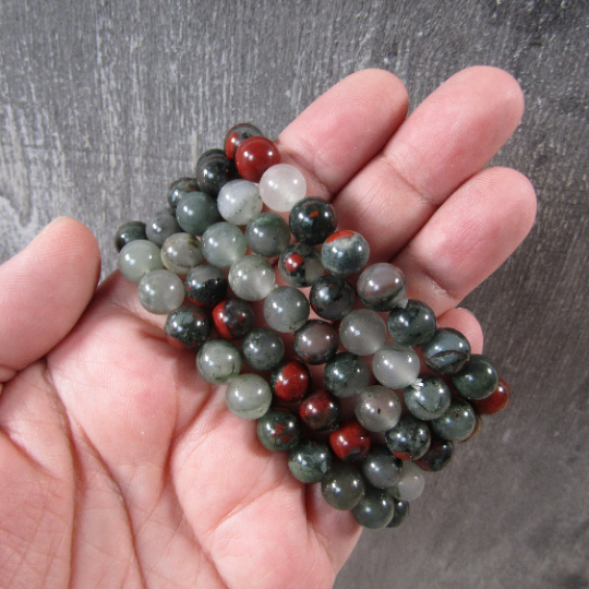 Gemstone 8 mm Round Bracelets