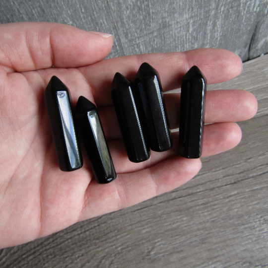 Gemstone Obelisk Points Small for Wire Wrapping or Gridding