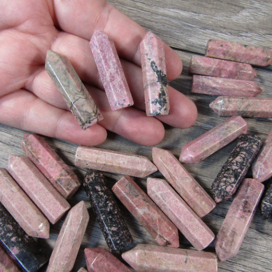 Gemstone Obelisk Points Small for Wire Wrapping or Gridding