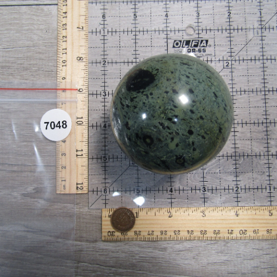 Kambaba Jasper Sphere Large Display Size