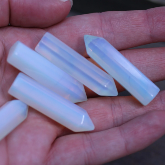 Gemstone Obelisk Points Small for Wire Wrapping or Gridding