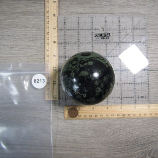 Kambaba Jasper Sphere Large Display Size