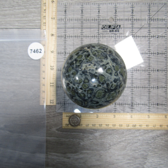 Kambaba Jasper Sphere Large Display Size