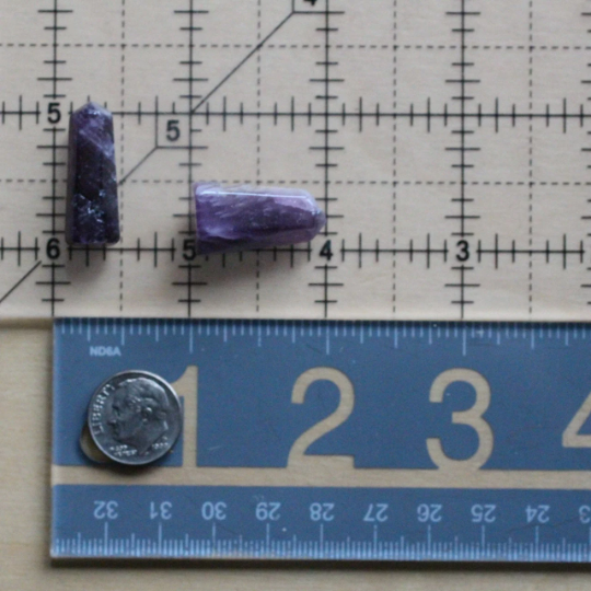 Gemstone Obelisk Points Small for Wire Wrapping or Gridding