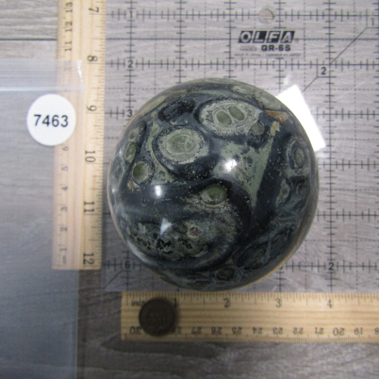 Kambaba Jasper Sphere Large Display Size