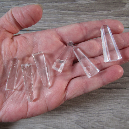 Gemstone Obelisk Points Small for Wire Wrapping or Gridding