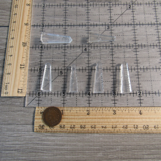 Gemstone Obelisk Points Small for Wire Wrapping or Gridding