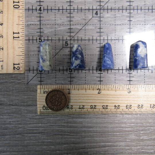 Gemstone Obelisk Points Small for Wire Wrapping or Gridding