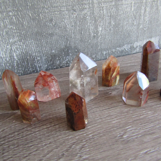 Gemstone Obelisk Points Small for Wire Wrapping or Gridding