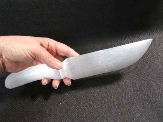 Selenite Polished Wands and Athame Blades – Assorted Styles Metaphysical Shops