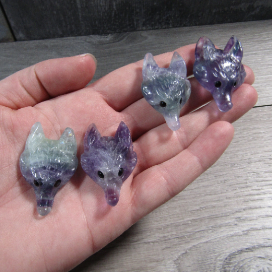 Assorted Fox Head Pendant