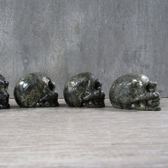 Gemstone Skull by the Inch