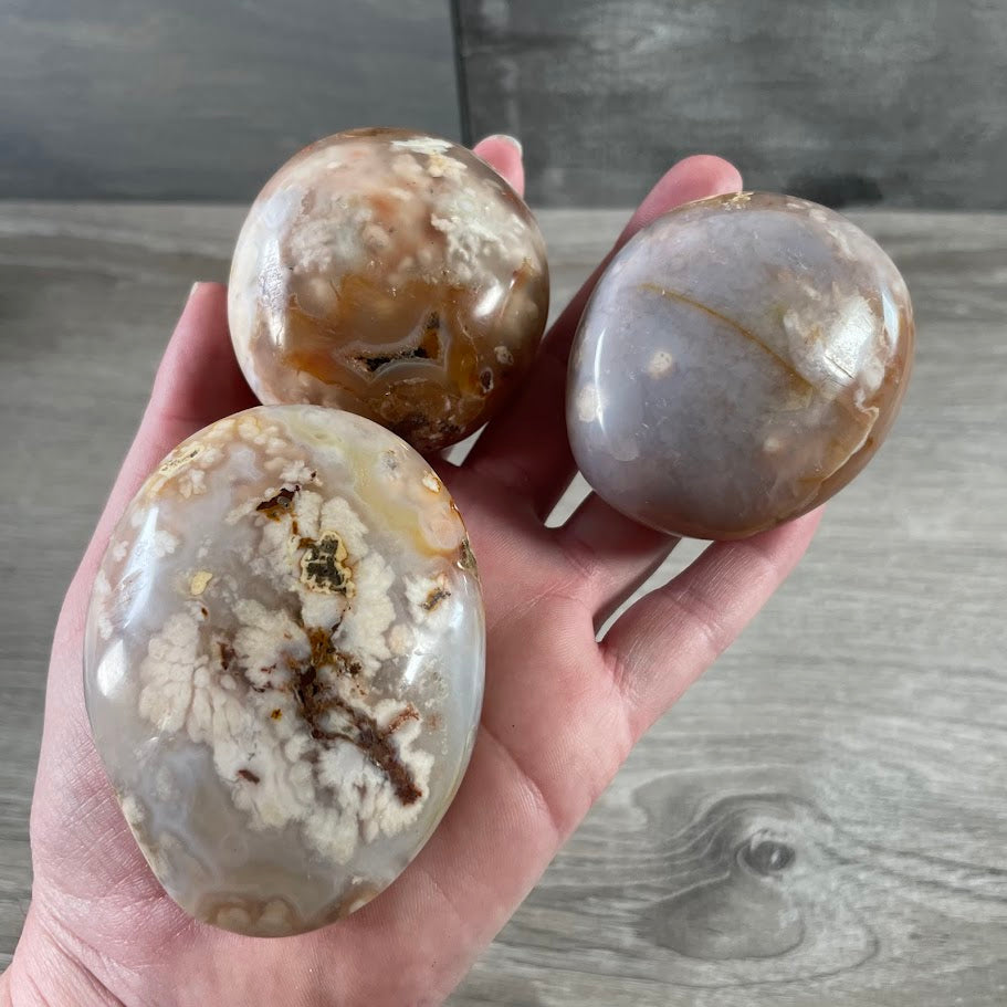 flower agate crystal pocket stones wholesale gemstone bulk