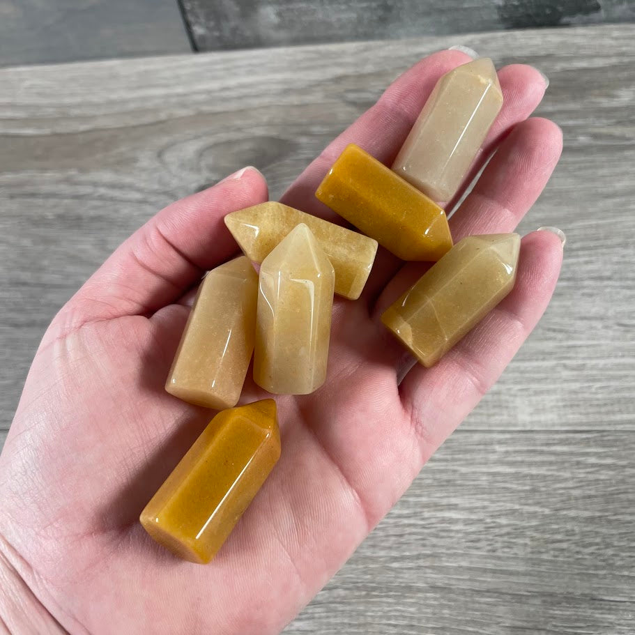 Peach Aventurine bulk chubby obelisk