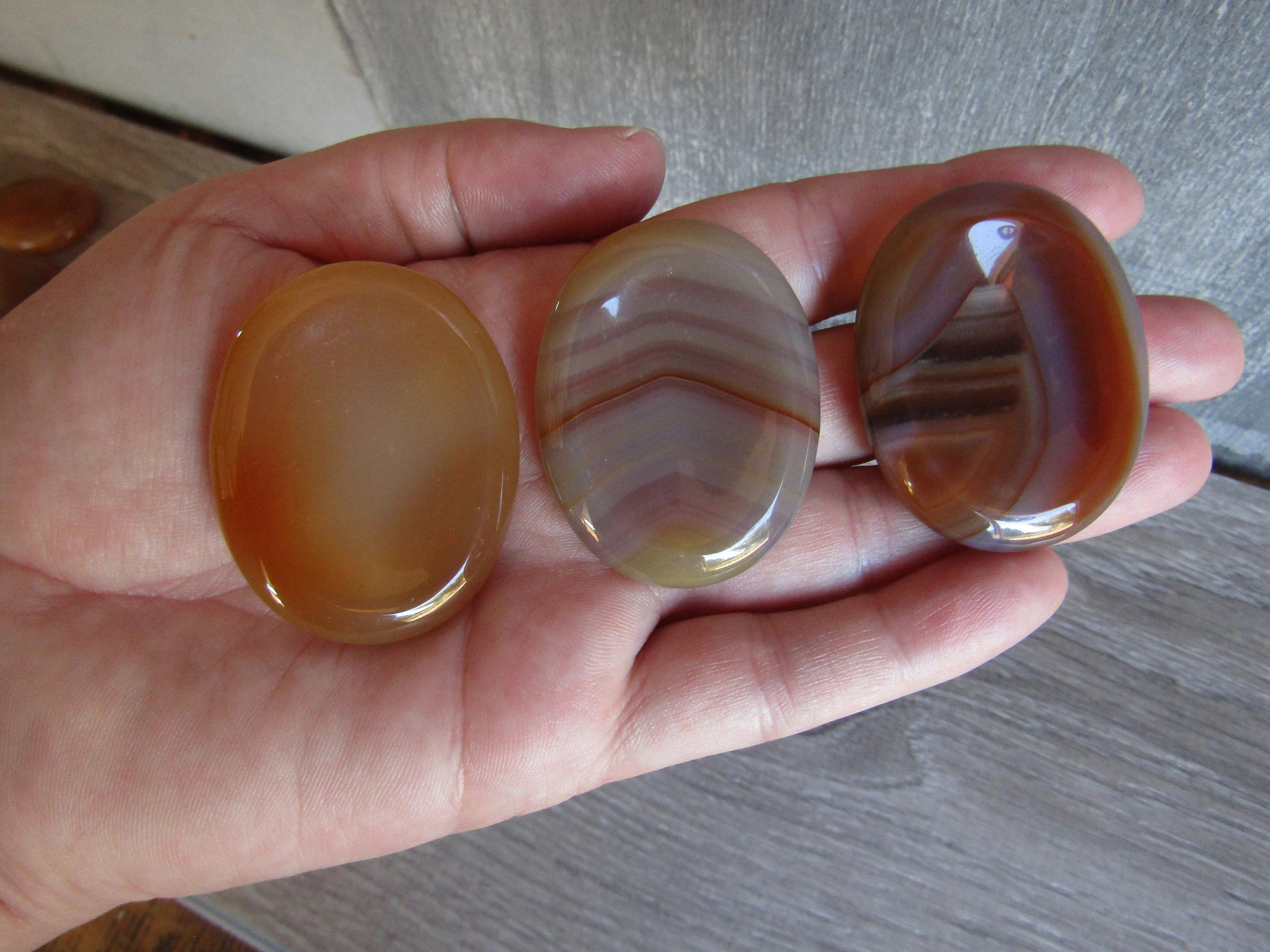 Gemstones Oval Worry Stone