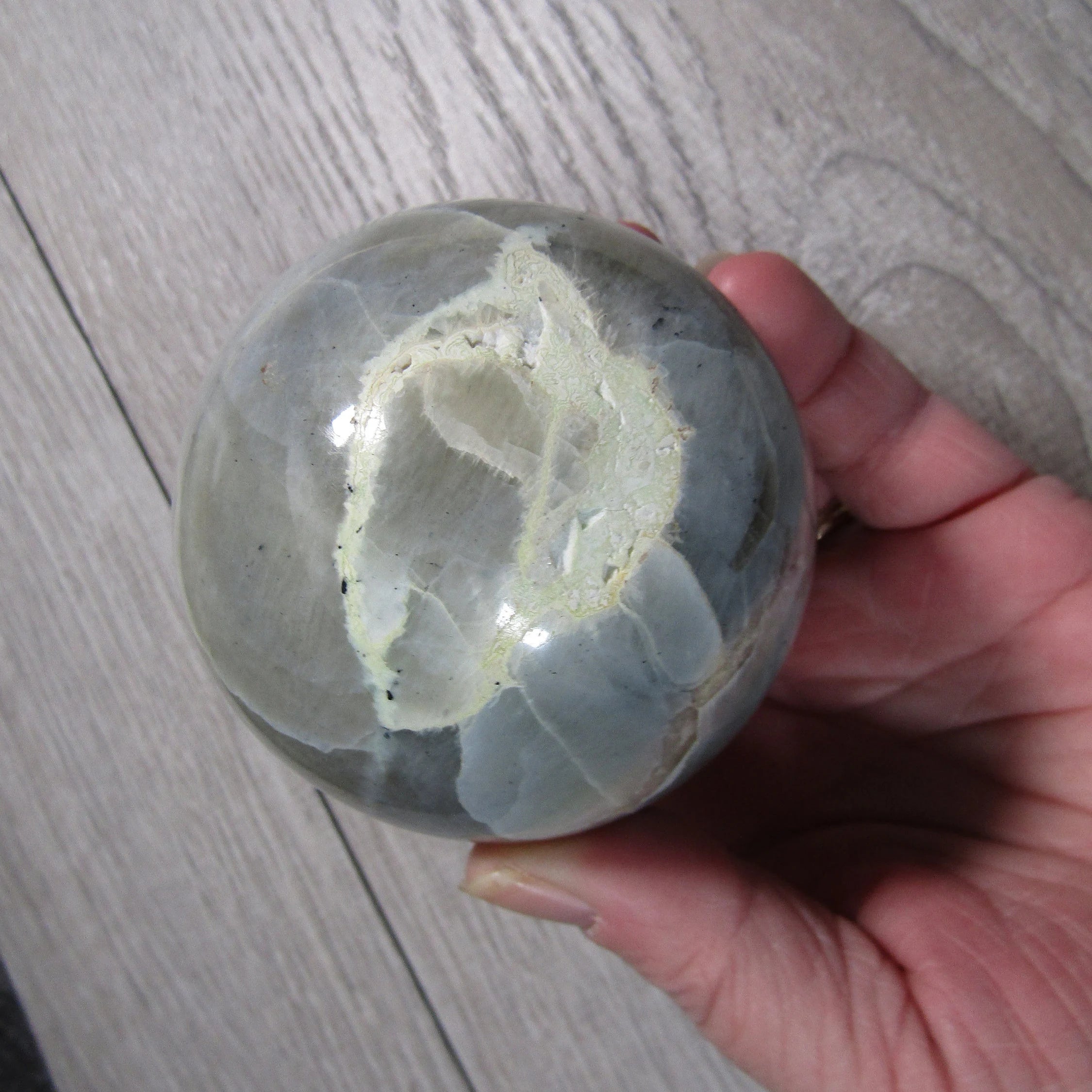 Moonstone Spheres Large Display Size