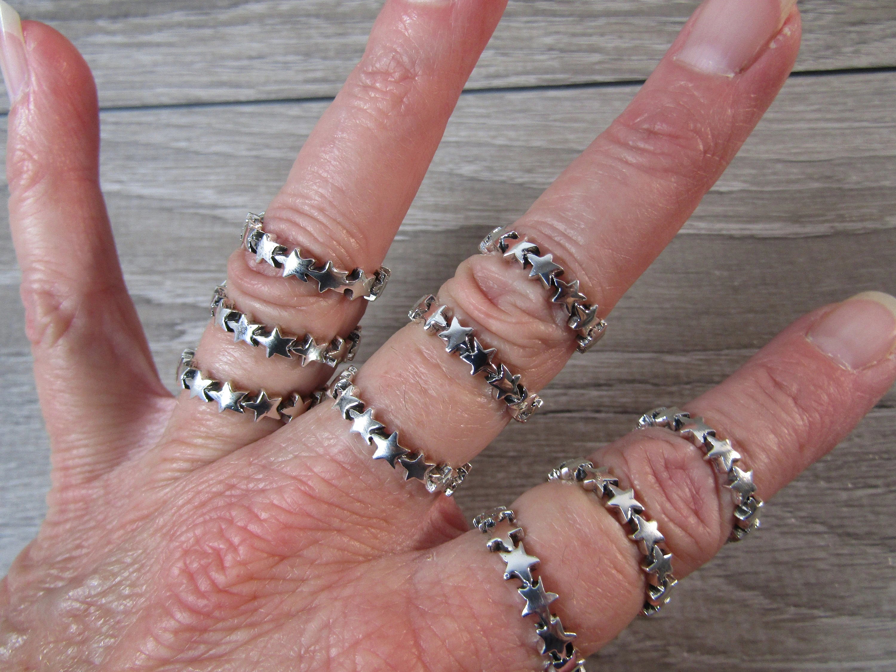 Sterling Silver Rings Stacking and Bands