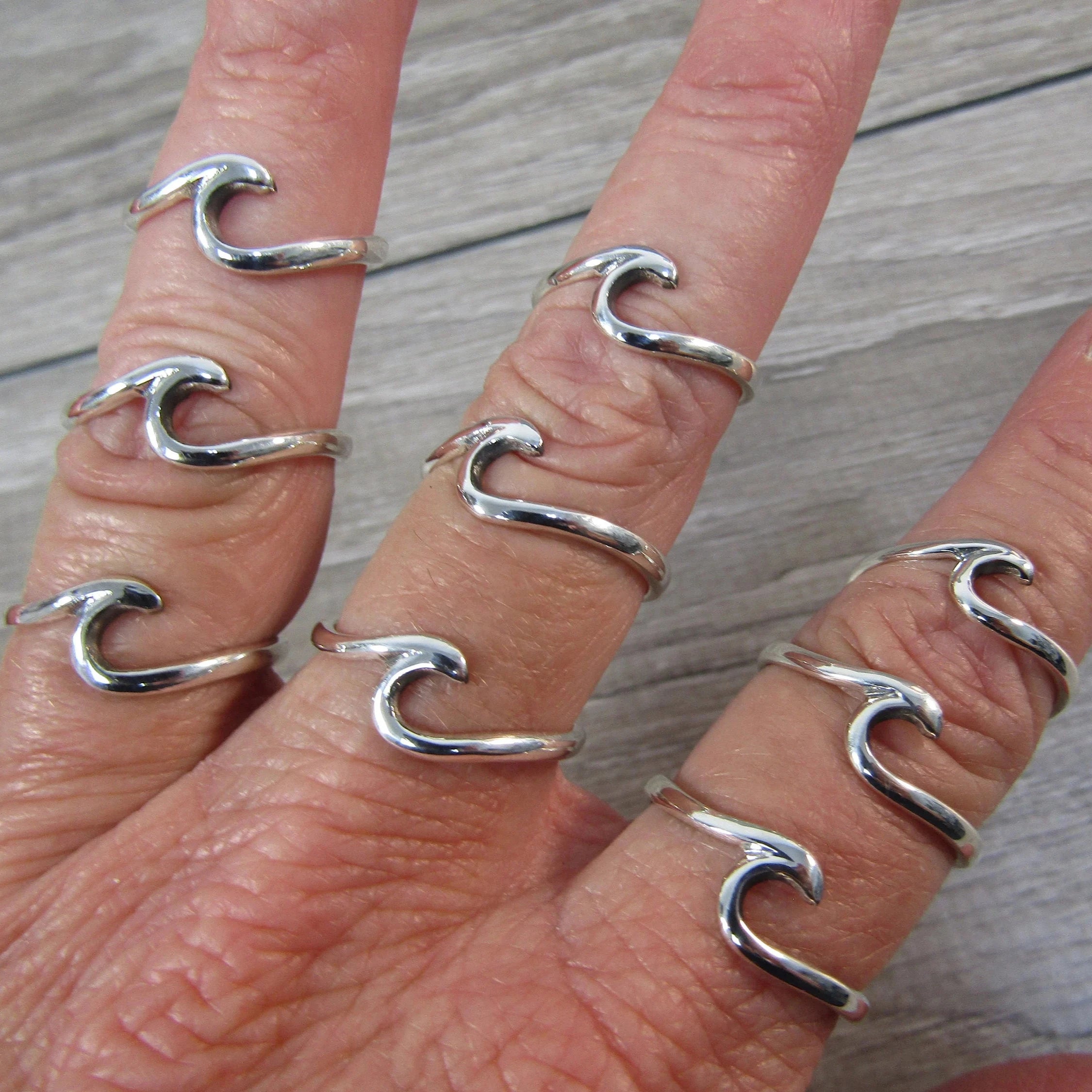 Sterling Silver Rings Elemental Styles