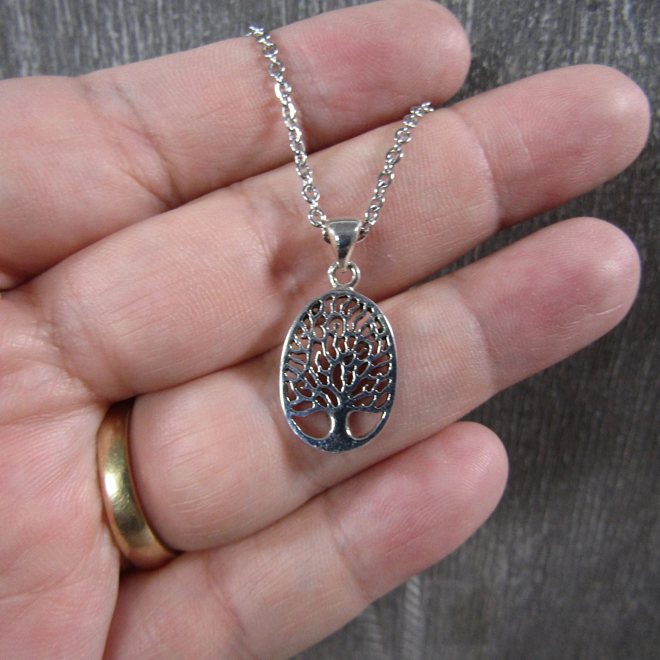 Sterling Silver Tree of Life Pendants