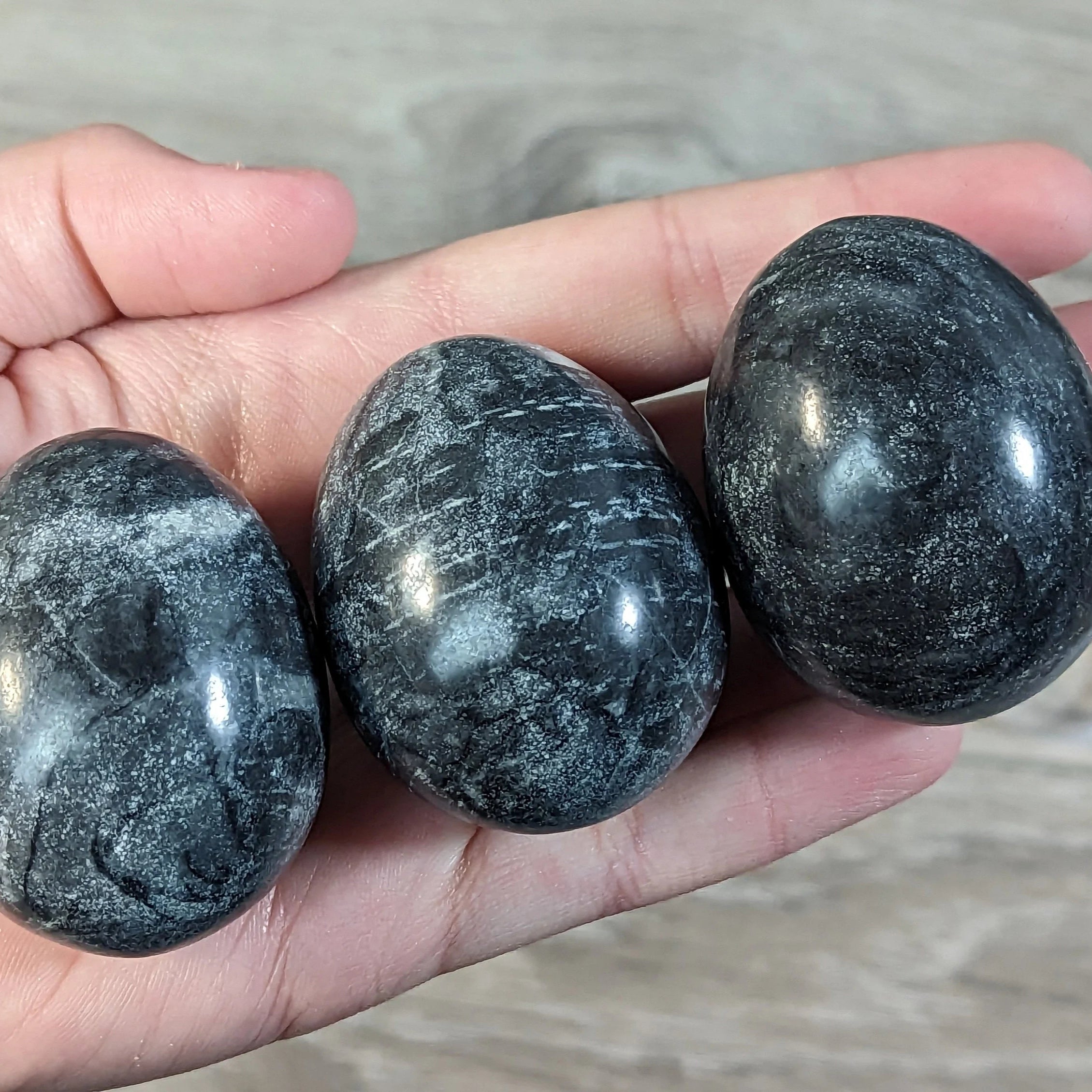 marble natural stone egg for decor