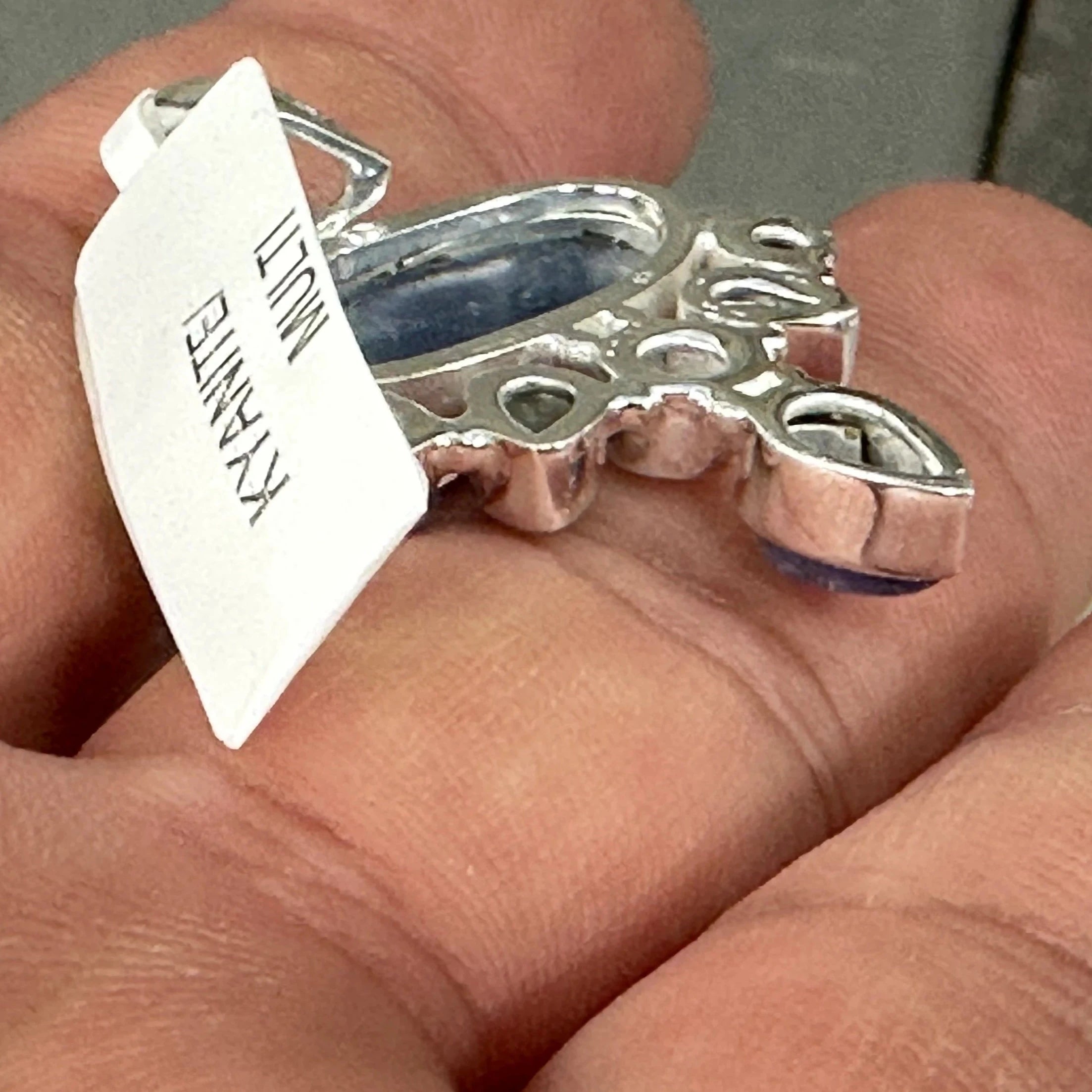 Kyanite Sterling Silver Pendants