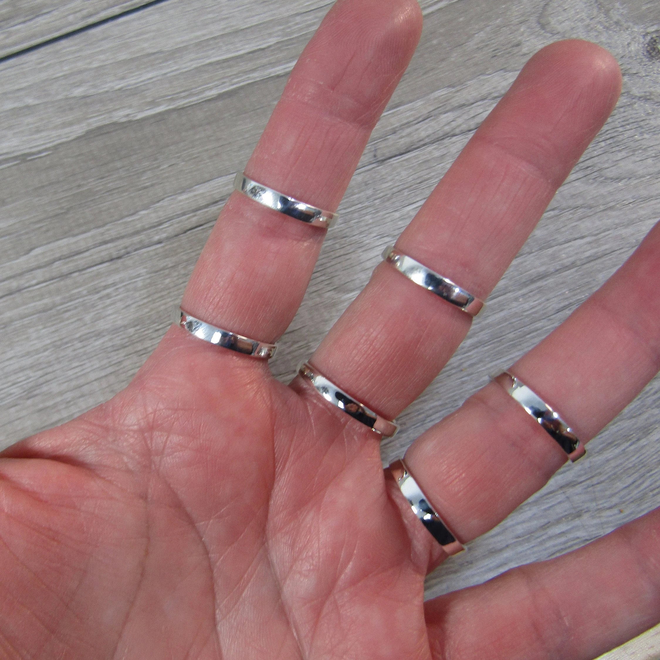 Sterling Silver Rings Elemental Styles