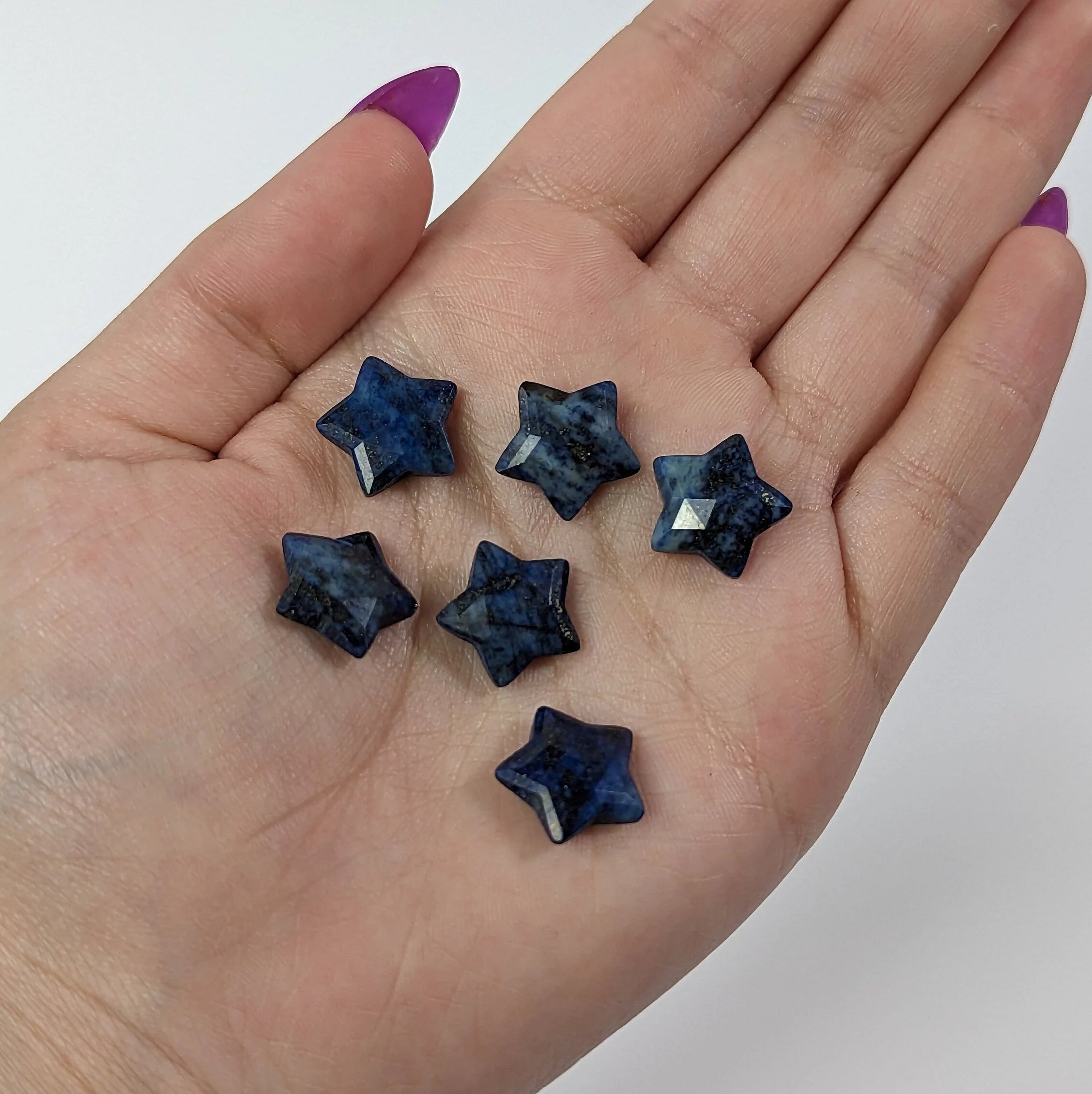 Faceted Gemstone Star Beads  Small – Wholesale Bulk