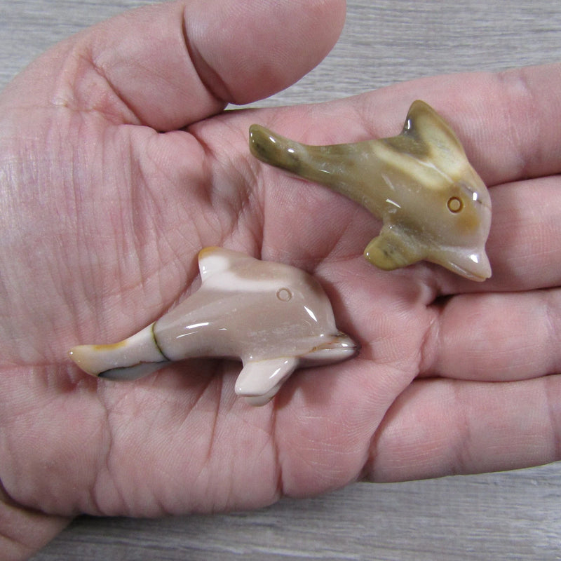 Gemstone Dolphin Medium Figurine