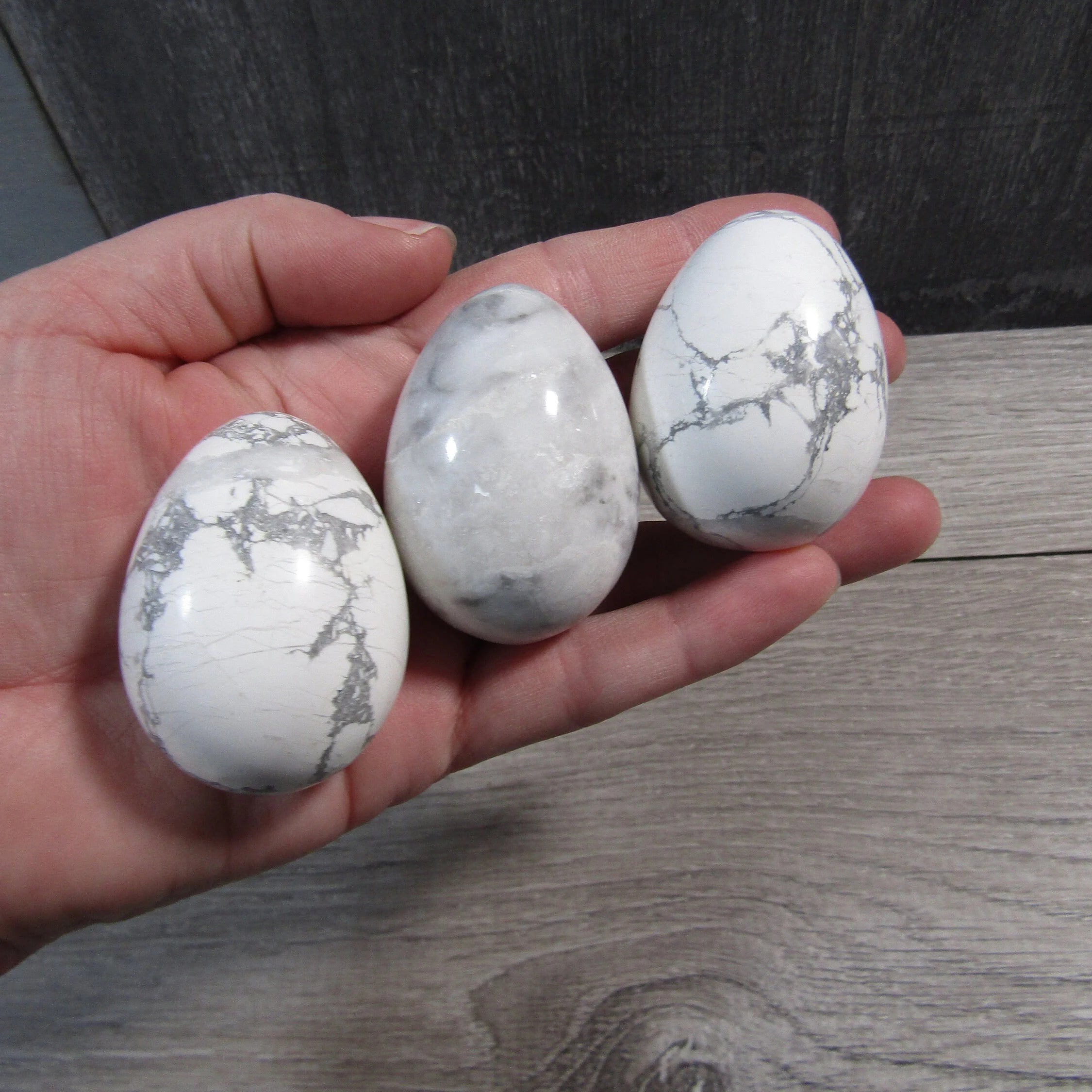 Gemstone 2 inch Egg