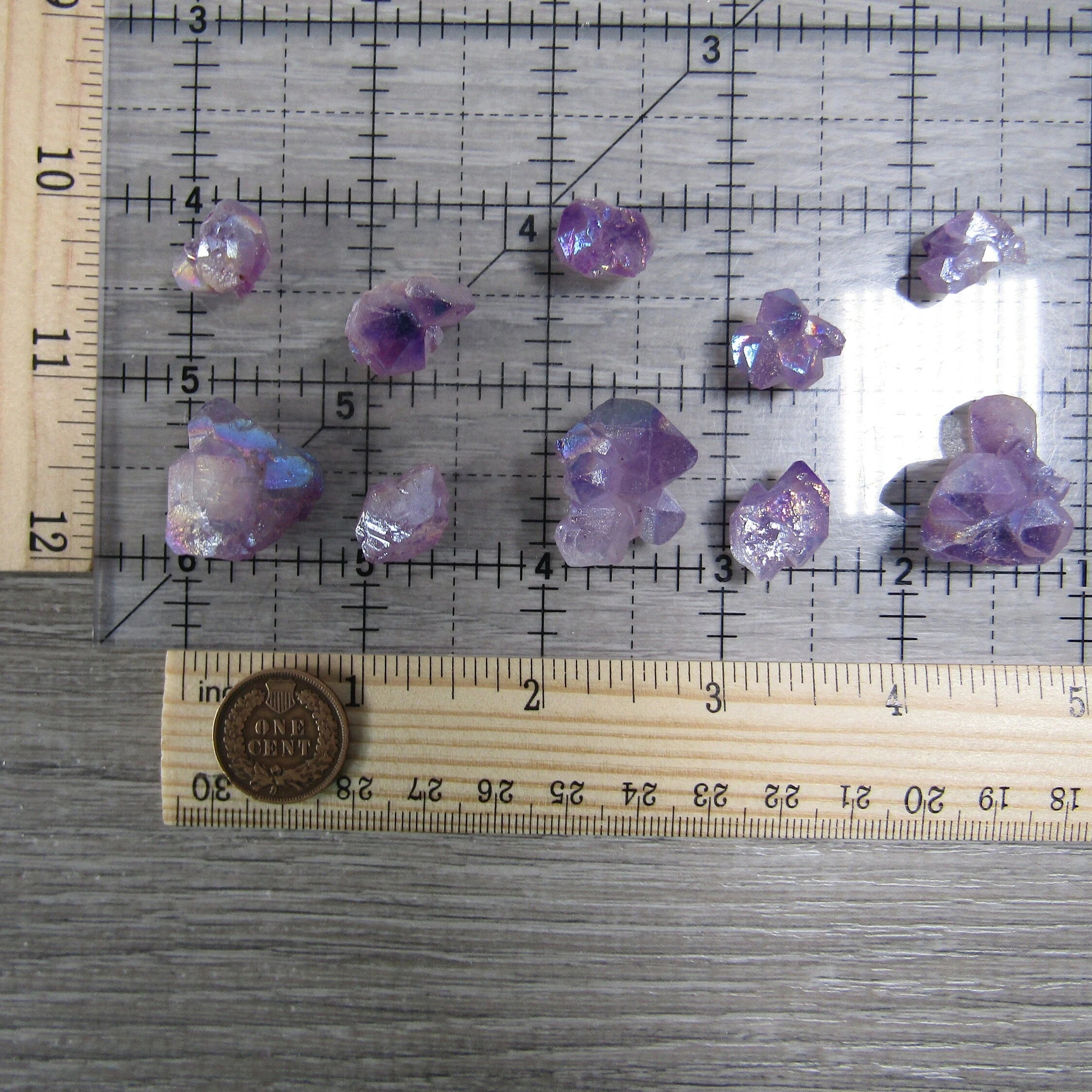 Transformation Aura Amethyst Sold by the 1 Pound Bag