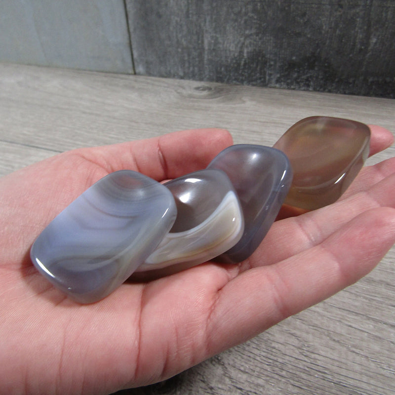 botswana agate worry stones for spirituality