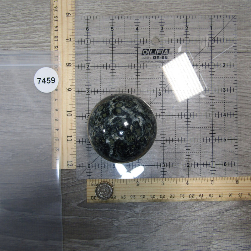 Kambaba Jasper Sphere Large Display Size