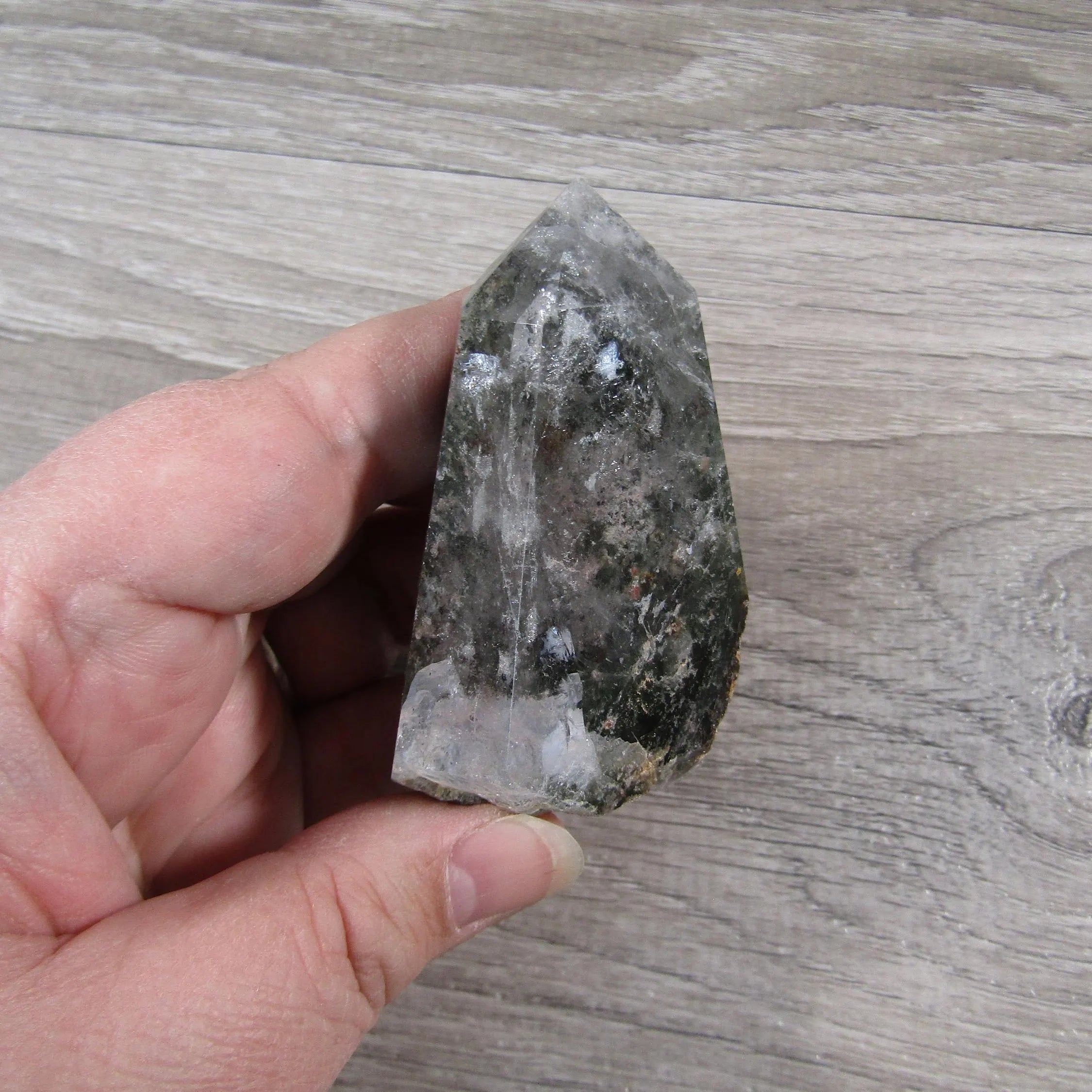 Chlorite Garden Phantom Quartz Large Display Size